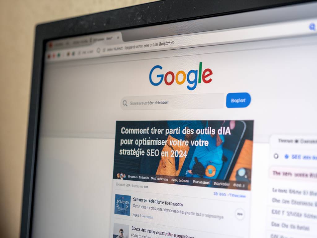 "Comment tirer parti des outils d'IA pour optimiser votre stratégie SEO en 2024"